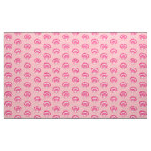 Tissu Sea Shell - fuchsia rose et blanc (Yard)