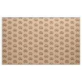 Tissu Sea Shell - marron et beige (Yard)