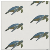 Tissu Sea turtle cartoon (Fermer)