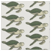 Tissu Sea turtle cartoon (Fermer)