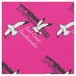 Tissu Seagull Beach East Coast Beachcomber fabric