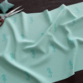 Tissu Seahorse Pattern Fabric