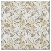 Tissu Seashells Beach House Nautique (Échantillon)