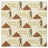 Tissu Secrets anciens THOTH 3D Egyptian Scifi 2 (Échantillon)