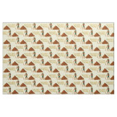 Tissu Secrets anciens THOTH 3D Egyptian Scifi 2 (Fat Quarter)
