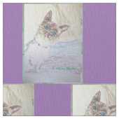 Tissu semi-transparent d'original de chaton (fermé)
