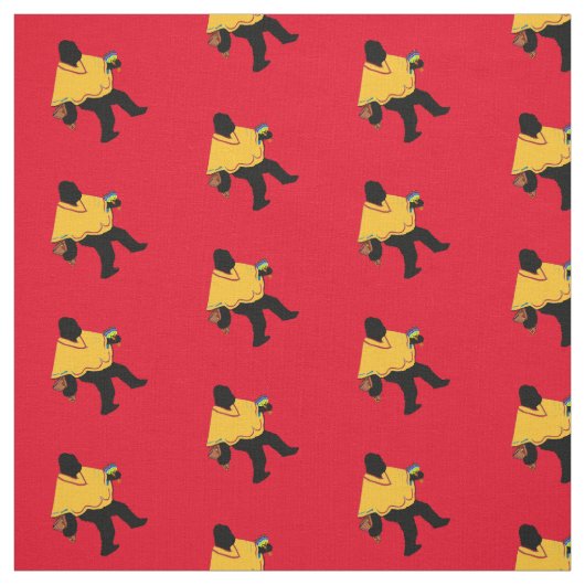 Tissu Senor Squatcho de Mayo Sasquatch (Échantillon)