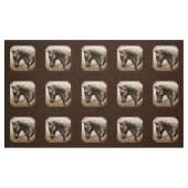 Tissu Sepia Brown (Fat Quarter)