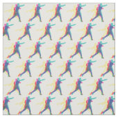 Tissu Séquence Disk Golf Driving. (Échantillon)