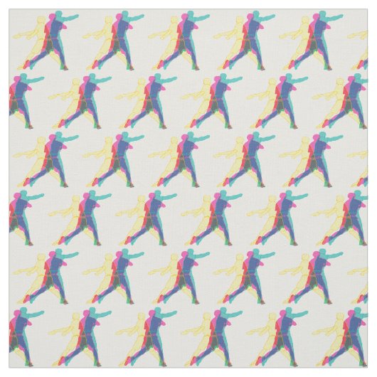 Tissu Séquence Disk Golf Driving. (Échantillon)