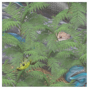 Tissu Serpents doux et sournois