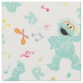 Tissu Sesame Street | Rosita Music Scribble Pattern (Fermer)