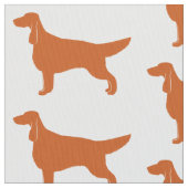 Tissu Setter irlandais (fermé)