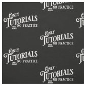 Tissu Seulement des tutoriels, aucune pratique (Échantillon)