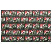 Tissu Shadybug et Noir glacé (Fat Quarter)