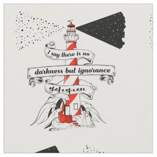 Tissu Shakespeare cite Tweldouzième Nuit ignorance