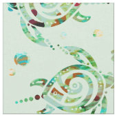 Tissu Shamanic Sea Turtle seamless pattern + your backg. (Fermer)