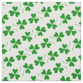 Tissu Shamrock de la Saint Patrick simple Motif - Vert (Échantillon)