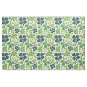 Tissu Shamrock de trèfle vert Motif Saint Patrick`s Day (Fat Quarter)