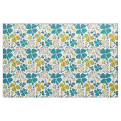 Tissu Shamrock de trèfle vert Motif Saint Patrick`s Day (Fat Quarter)