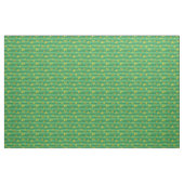 tissu shamrock doré st patrick (Yard)