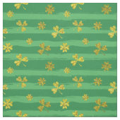 tissu shamrock doré st patrick (Échantillon)