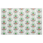 Tissu shamrock leprechaun (Fat Quarter)