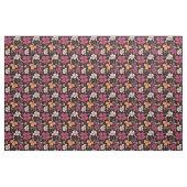 Tissu Shamrock Motif de Clover rouge Saint Patrick`s Day (Yard)