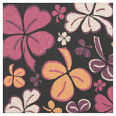 Tissu Shamrock Motif de Clover rouge Saint Patrick`s Day (Fermer)