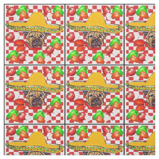 Tissu Shar-Pei (Échantillon)