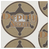 Tissu Shérif adjoint vintage (Fermer)