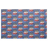 Tissu Shih tzu Fabric Noël (Fat Quarter)