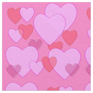 Tissu Shining heart Valentine background rose