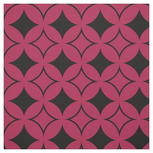 Tissu Shippo rouge et noir (Échantillon)
