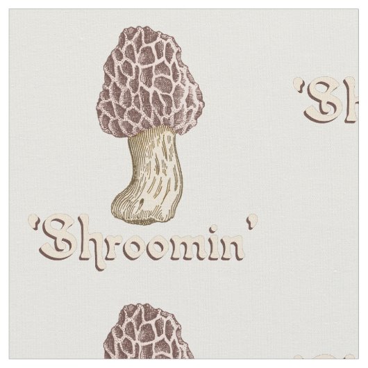 Tissu "Shroomin (Fermer)