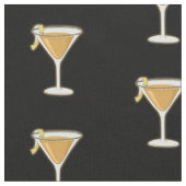 Tissu Sidecar Cocktail Motif (Fermer)