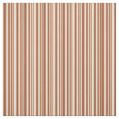Tissu Sienna et Bisque Striped/Linked Motif (Échantillon)