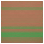 Tissu Sienna & Forest Green Linked/Striped Motif (Échantillon)