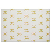 Tissu SIGNE D'Astrologie Gemini D'OR (Fat Quarter)