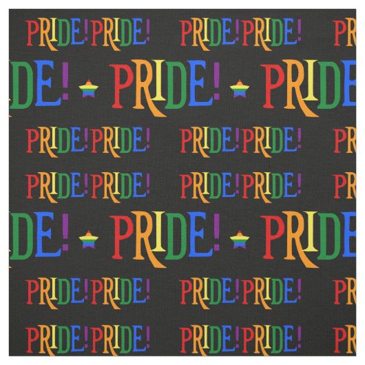 Tissu Signe de texte LGBT pride (Échantillon)