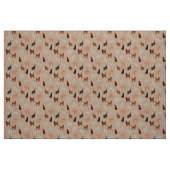 Tissu Silhouette de chat (Fat Quarter)