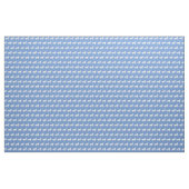 Tissu Silhouette de chien Border Collie bleu clair (Yard)