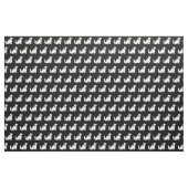 Tissu Silhouette de chien Cocker Spaniel Animal de compa (Fat Quarter)