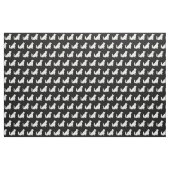 Tissu Silhouette de chien Cocker Spaniel Animal de compa (Fat Quarter)