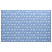 Tissu Silhouette de chien dalmate bleu clair (Fat Quarter)