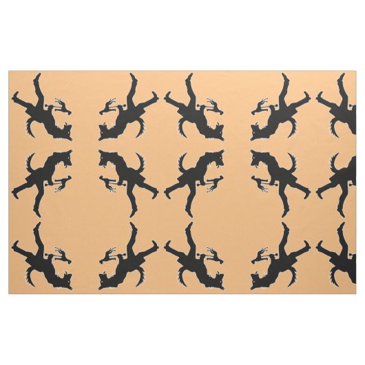 Tissu Silhouette de chien de berger (Fat Quarter)
