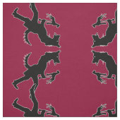 Tissu Silhouette de chien de berger (Échantillon)