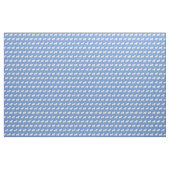 Tissu Silhouette de chien Papillon bleu clair (Yard)