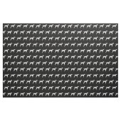 Tissu Silhouette de chien Pointer Animal de compagnie (Fat Quarter)