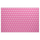 Tissu Silhouette de chien Pointer Rose pour animaux de c (Fat Quarter)